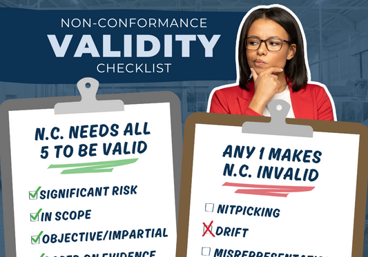 How to Write a Valid Non-Conformance